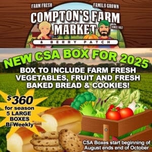 Seasonal Vegetables, Fruit and Bakery (bi-weekly)
