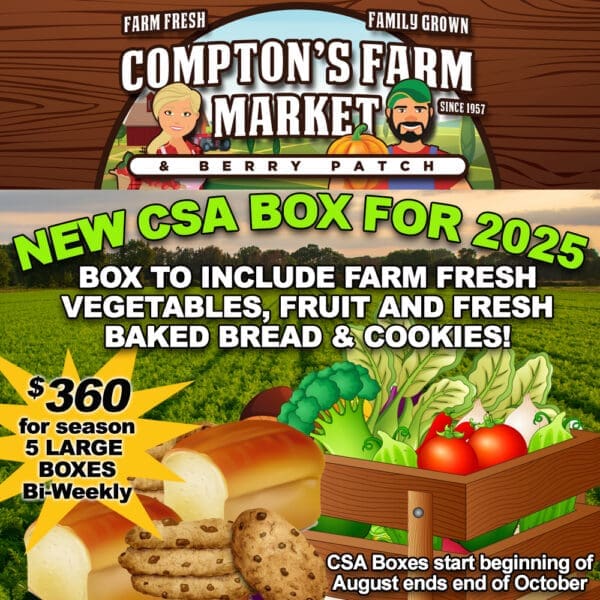Seasonal Vegetables, Fruit and Bakery (bi-weekly)